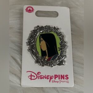 Disney Parks Trading Pin - Mulan Princess Portrait Silver Frame 2024